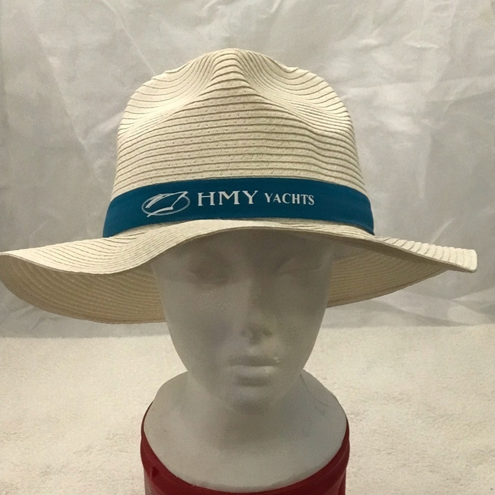 HMY Yachts XXL Floppy Beach Straw Hat